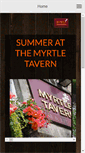 Mobile Screenshot of myrtletavern.com